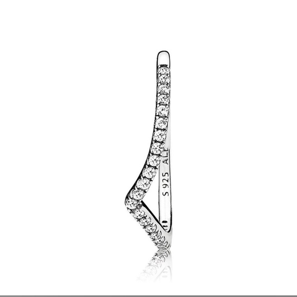 SHIMMERING WISH Cubic Zirconia Sterling Silver 925 Ring by Pandora🤍 - Picture 15 of 16